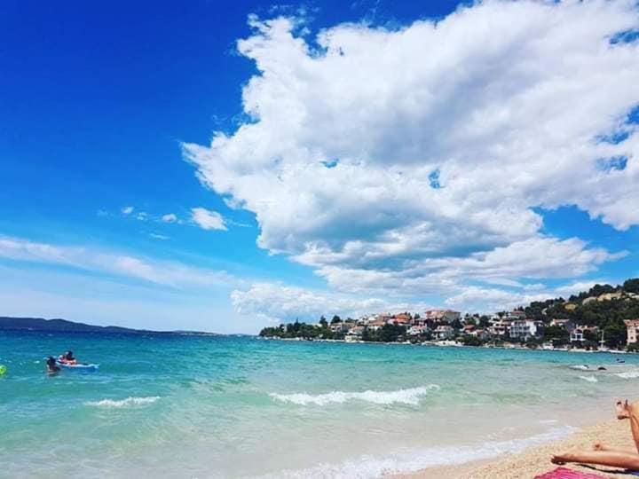 Braco Apartments By The Sea With A Sea View Жаборич Екстериор снимка